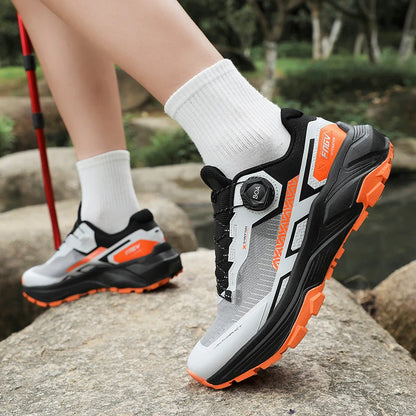Frühlings- & Sommer-Laufschuhe für Herren – Outdoor-Wanderschuhe, abriebfeste Trailschuhe mit BOA-Verschluss, atmungsaktiver Sport- & Freizeitstil