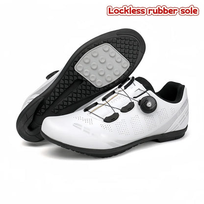 Herren-Mountainbike-Schuhe MTB, atmungsaktiv, rutschfest, hohe Härte, geeignet für Outdoor-Straßenrennen und Mountain-Offroad-Fahrten 37-46