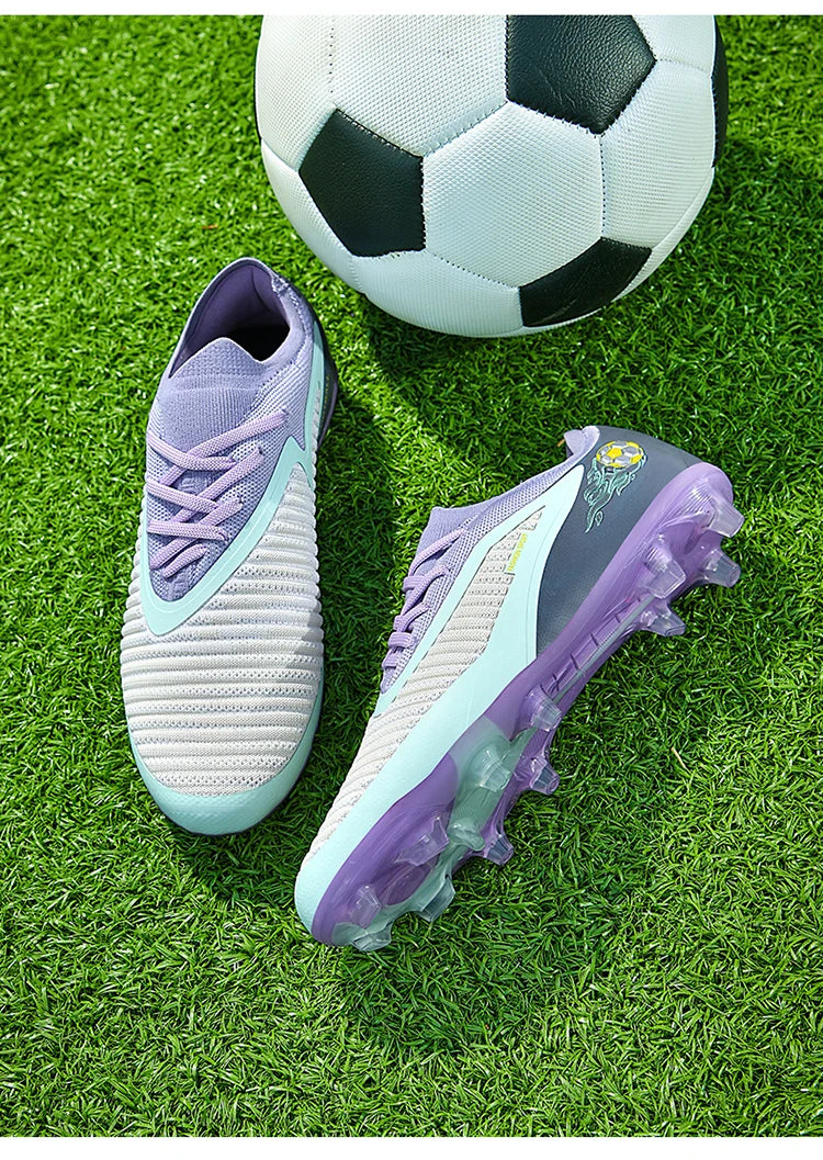 Nuove scarpe da calcio professionali da uomo, alta qualità, scarpe da soccer rapide, tacchetti society, scarpe professionali per campo da calcio, sneaker basse