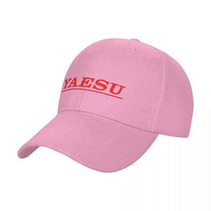 Yaesu 2024 Fashion Baseball Men Polyester Hats Adjustable Hat Universal Casual Cap Truck driver Hat