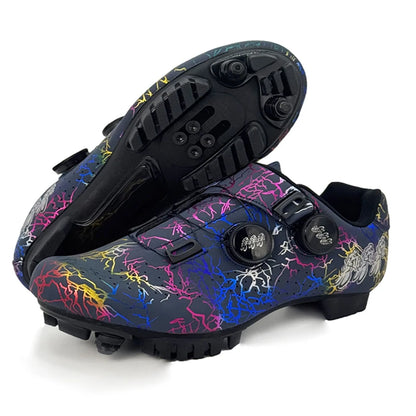 Professionelle Rennradschuhe für Herren und Damen – selbstarretierende Speed-Fahrradschuhe mit SPD-Cleats für Racing und Wettkampf