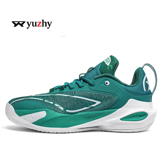 Men's Basketball Shoes Breathable Cushioning Non-Slip Wearable Running Shoes Gym Training Athletic Basketball Sneakers for Men