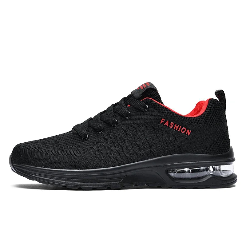 Men's Running Shoes Outdoor Sports Casual Mesh Tennis Shoes, Lace-Up Lightweight Gym Jogging Shoes for Men, 2025 New Male Sneakers