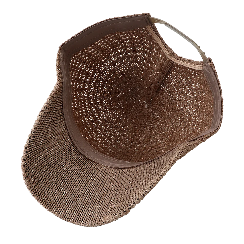 2025 New Summer Breathable Mesh Baseball Cap Snapback Hat Outdoor Sport Sunscreen Trucker Hats For Women Men Sunhat