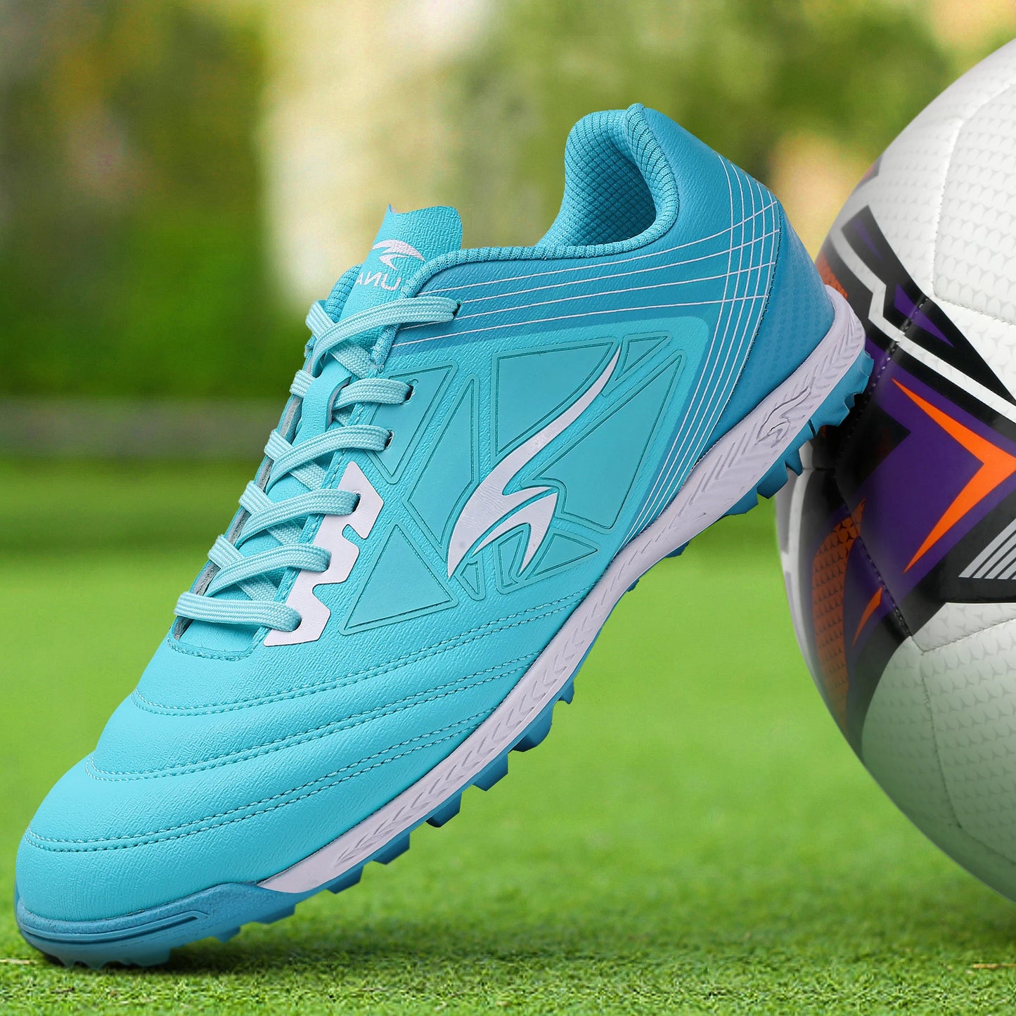 SUNAIS Men's Training TF Soccer Shoes Artificial Grass Anti-Slippery Youth Football Shoes AG Women's Sports Training Shoes 835230