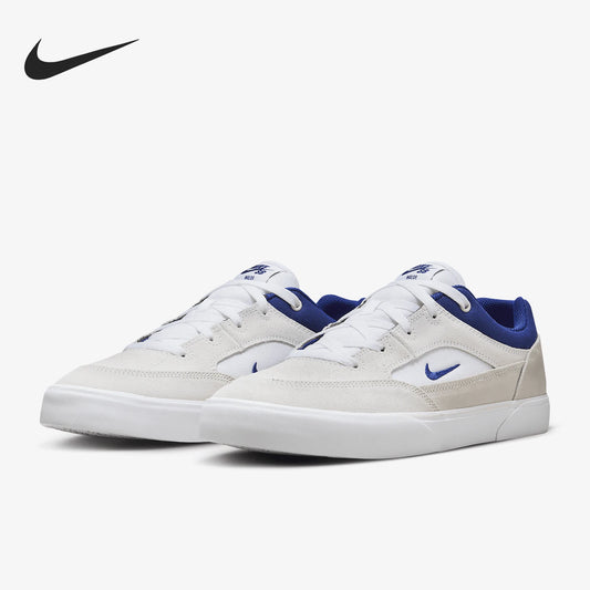 Nike Authentic SB Malor Men's Low-Top Lace-Up Wear-Resistant Sports Sneakers FV6064-100