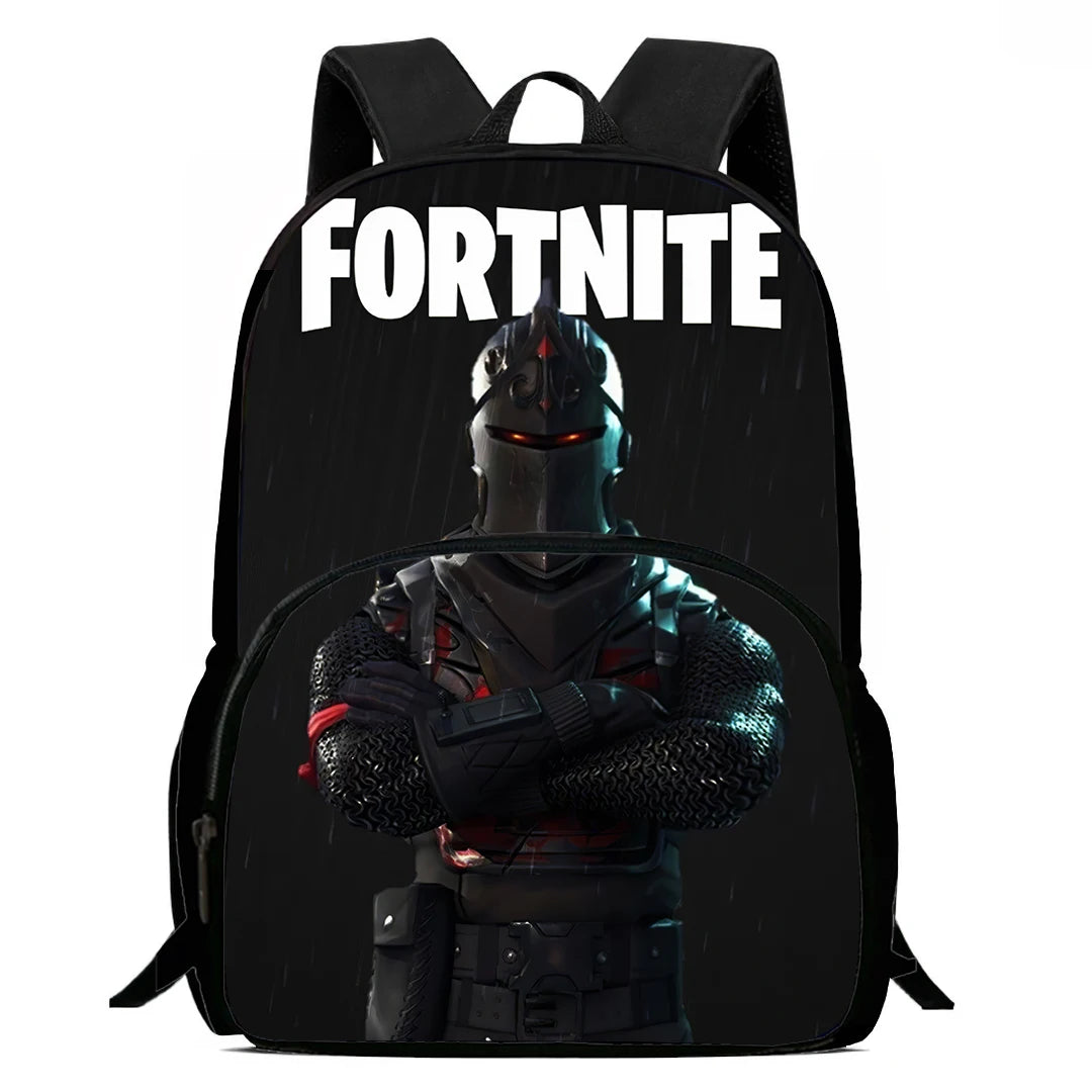 Kids  School Backpack with Front Pocket,  Light Weight Cartoon Fortnite Children Backpack For Age 6-9 , Bags For Boys Girls