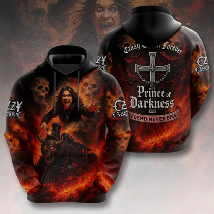 Men's Hoodie New Rock Ozzy Osbourne Band 3d Print Hoodies Men Women Fashion Street Hoodie Sweatshirt Women Coat Hip Hop Sudadera