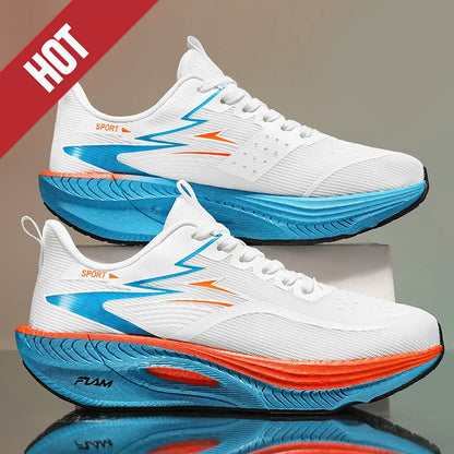2026 New Men's Sports Running Shoes, Marathon-Ready, Breathable, Lightweight, Comfortable Women's Athletic Sneakers, Jogging Tennis Air Cushion