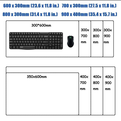 XXL Desk Mat Anime Sonic The Hedgehog Mouse Mat With Pad Gaming Accessories Prime Gaming Keyboard Pad Padding Mat