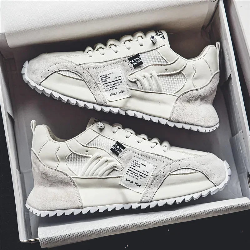 Men's Luxury Sneakers Sports Moccasins Chunky Casual Comfortable Breathable Trendy Designer Personality Shoes