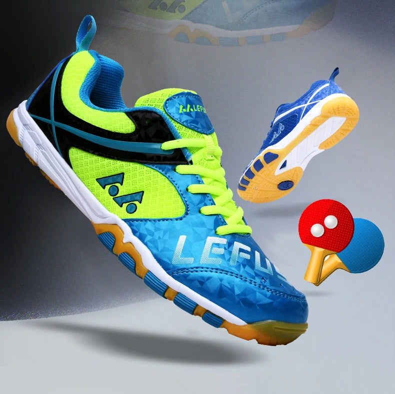 Professional Table Tennis Shoes for Men and Women Badminton Competition Tennis Training Sneakers Sports Shoes Men