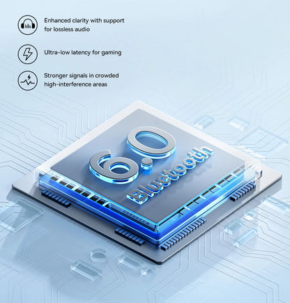 Baseus Wireless Bluetooth 5.3 Over-Ear Headphones – HiFi 40mm Driver, 70H Playtime Foldable Headset with Spatial Audio