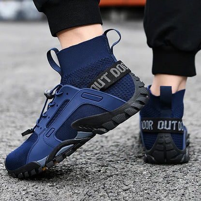 Size 39-47 Men's Aqua Shoes Anti-Slip Male Sneakers Mountain Hiking Shoes Quick-Drying Water Shoes Soft Casual Sneakers 2024