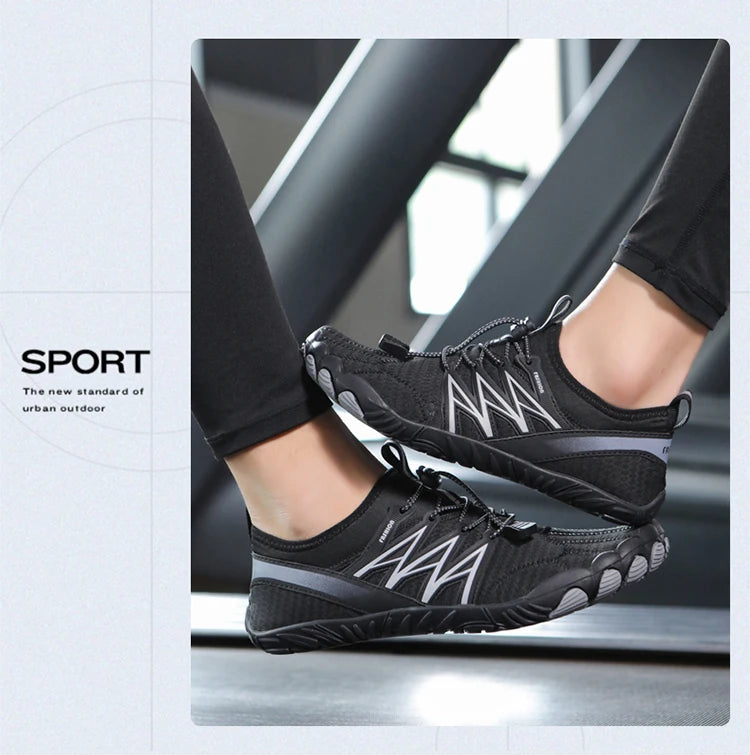 Outdoor Lightweight Men's Trainning Running Barefoot Shoes Qiuck-Dry Swimming Water Shoes Sport Gym Fitness Jogging Sneaker