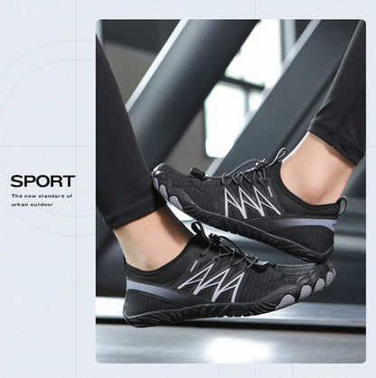 Outdoor Lightweight Men's Trainning Running Barefoot Shoes Qiuck-Dry Swimming Water Shoes Sport Gym Fitness Jogging Sneaker