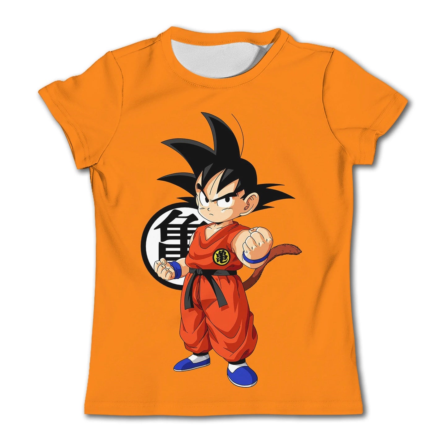 2024 New Fashion Dragon Ball 3D T-shirt Summer Short Sleeve O-Neck Goku Vegeta Men's Casual Shirt Boys'
