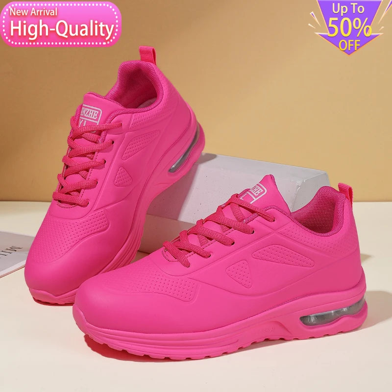 2026 New Summer Trendy Women's Sports Shoes Lightweight and Flexible Shock-absorbing Running Shoes Daily Outdoor Walking Shoes