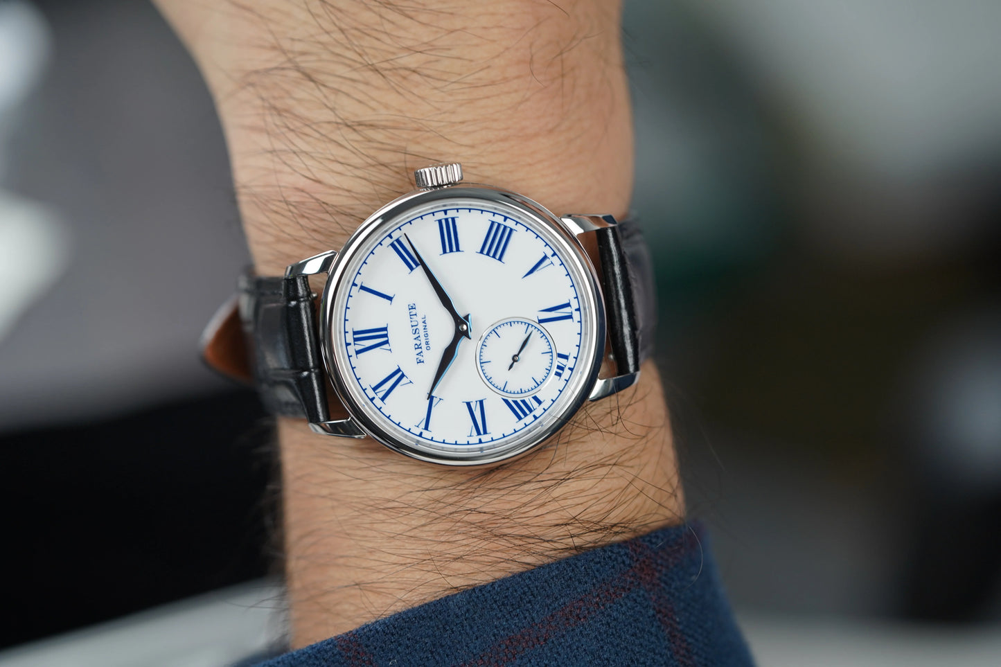 FARASUTE 2026 Fashion Power Reserve 80 hours Hangzhou Customized Movement Manual Mechanical Watch For Men Sapphire Crystal reloj