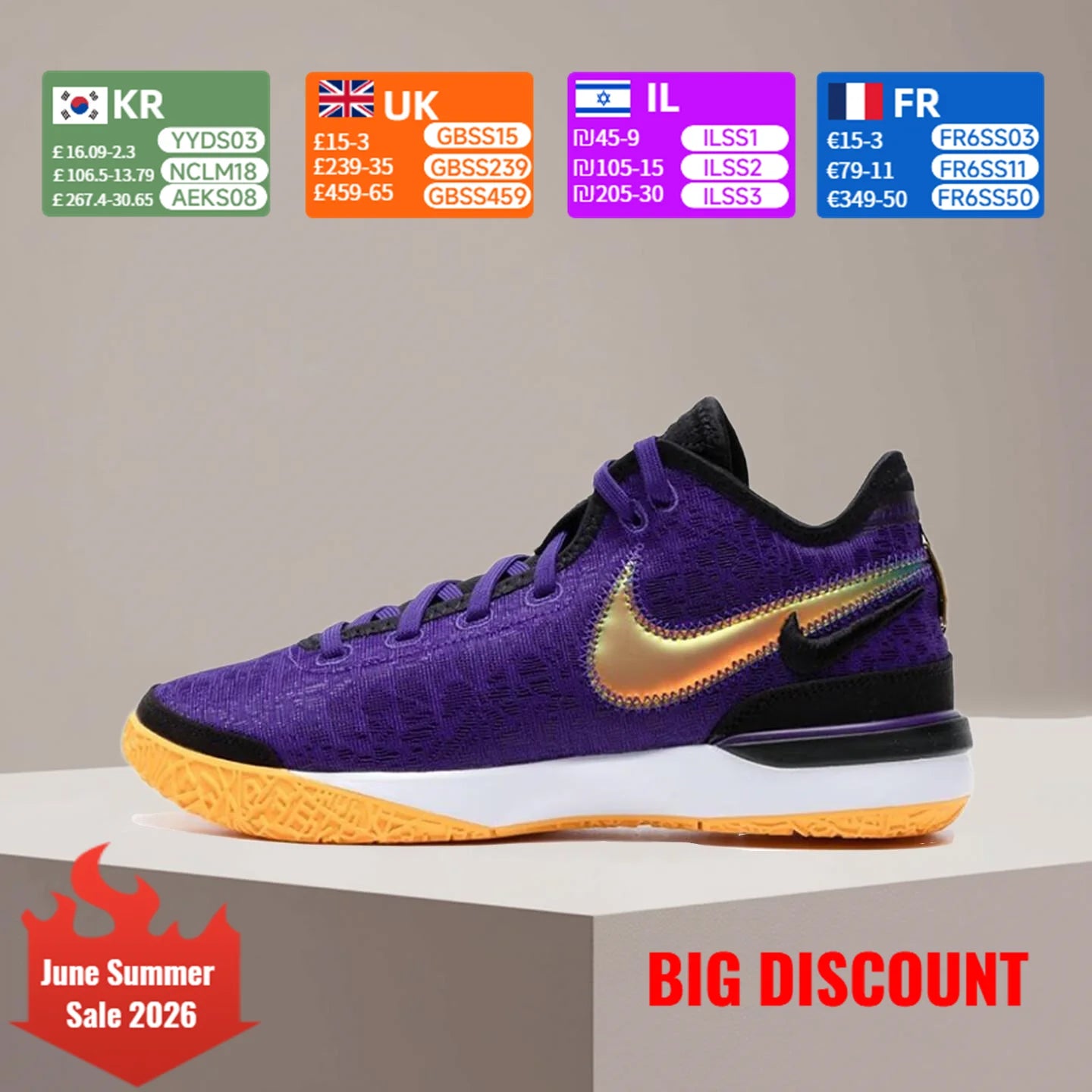 Nike Zoom LeBron NXXT LeBron Fashion Basketball Shoes - Slip-Resistant, Durable, Cushioned, Long-Lasting DR8788-500