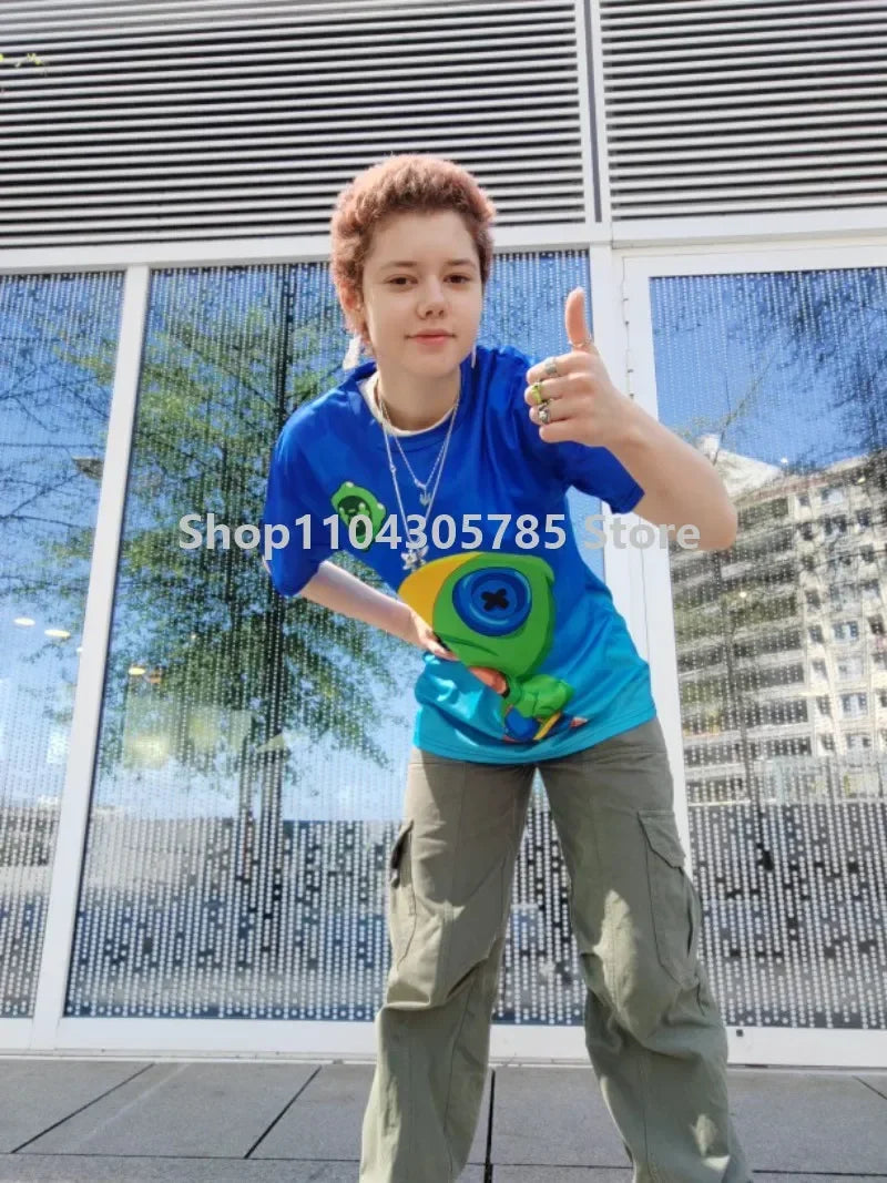 Fortnites Theme Birthday Number T-Shirt Summer Child White Clothes Cartoon Hot Game Short Sleeve Tees Casual Tops Funny Gifts