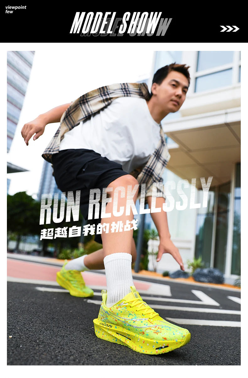 2026 Air Cushion Jogging Shoes Running Shoes Carbon Board Marathon Men Sports Breathable Lightweight Women's Nonskid Sneakers