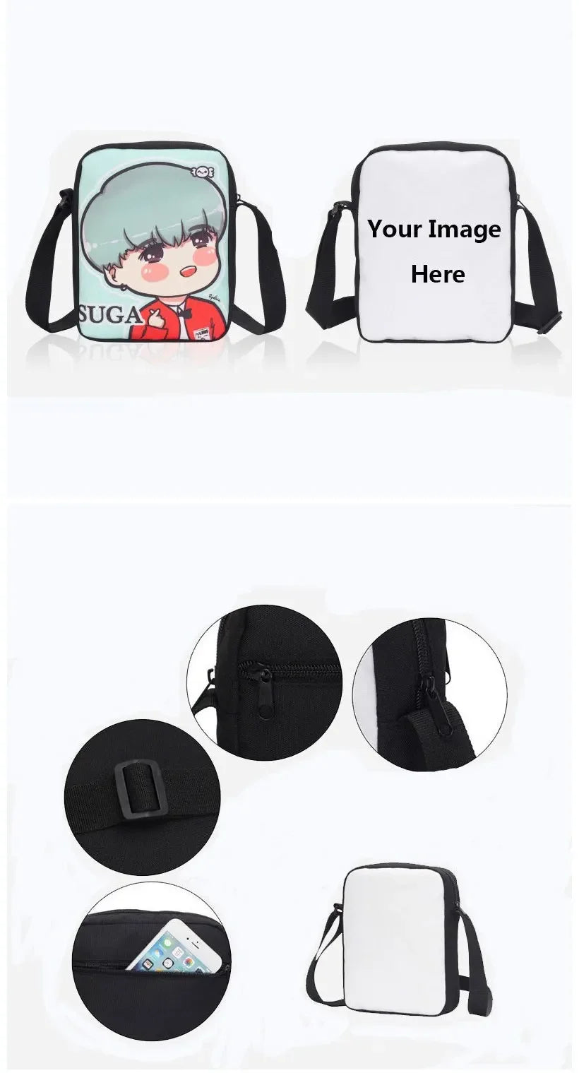 Hot Classic Game Fortnite Boys and Girls Printed Shoulder Messenger Bag Child Casual Handbag Men Women Phone Bag Shopping Bag