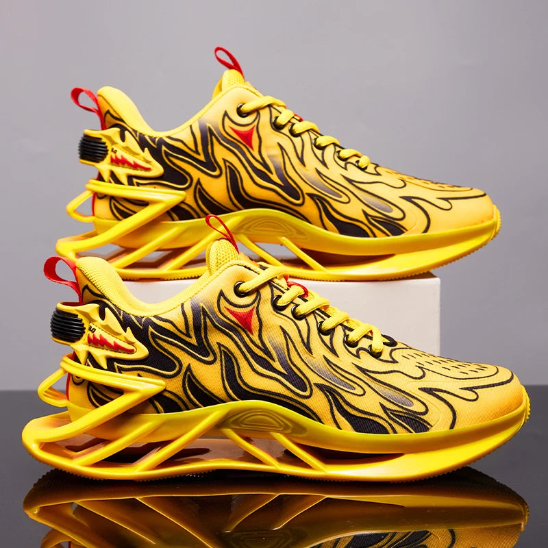 Men's Sneakers Luxury Tennis Casual Trainer Race Breathable Fashion Loafers Running Shoes for Men