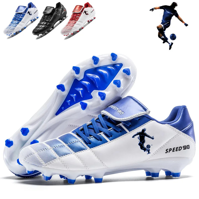 New Men's Professional Football Boots Unisex Hot Sale Cleats Soccer Shoes Futsal Women Ultralight High-quality TF/FG Sneakers