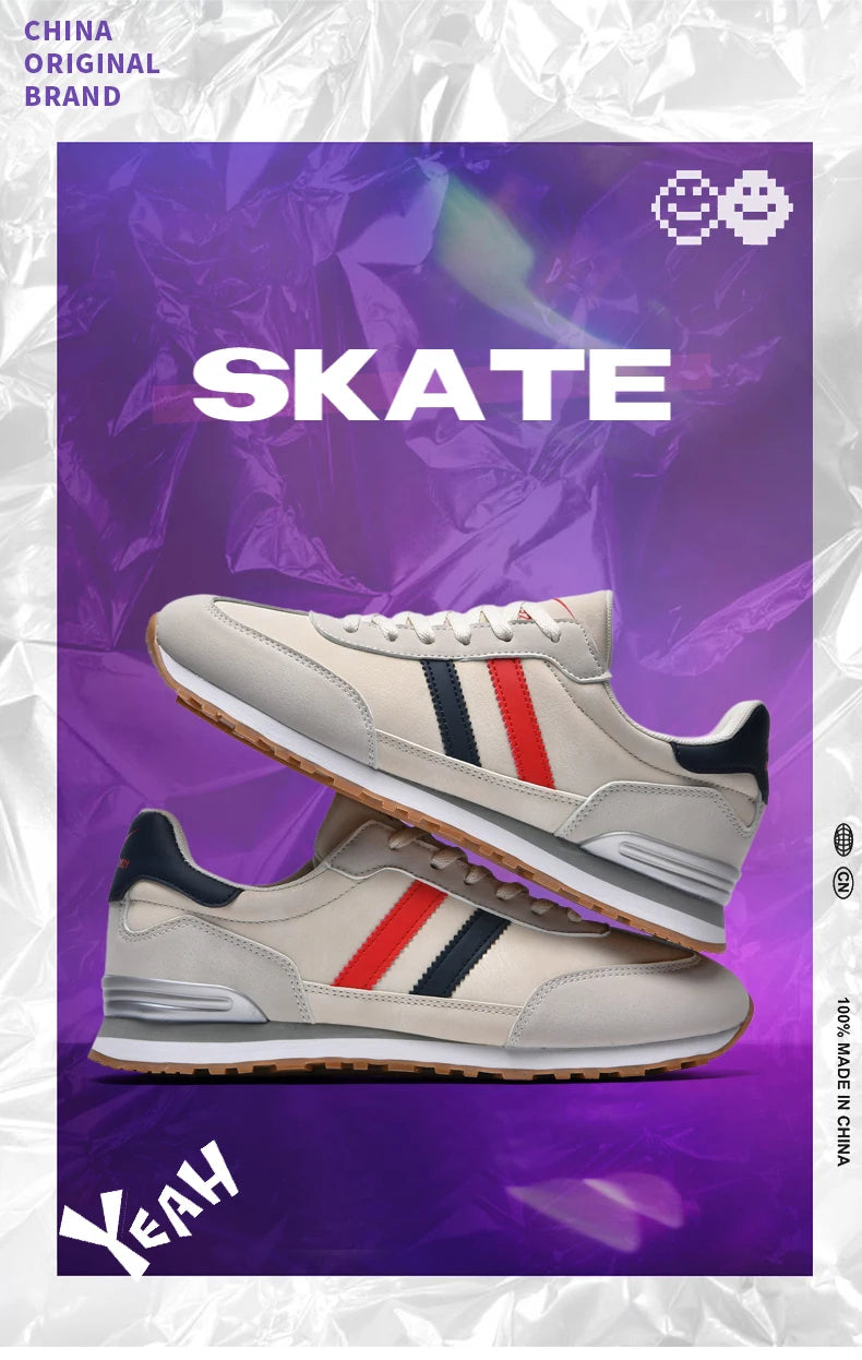 Scarpe da uomo di tendenza Forrest Gump, versatili scarpe sportive e casual da uomo per lo street fashion
