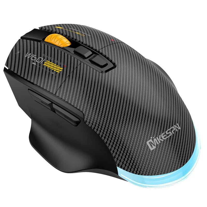 Bluetooth Wireless Gaming Mouse, 12800 DPI Wired/Wireless RGB Mouse with 7 Programmable Buttons, for PC Laptop, Gaming