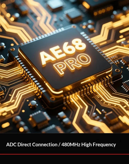 Everglide AE68 Pro Gaming Keyboard 8000Hz Polling Rate High Performance 0.001mm Rapid Trigger ADC Direct Link Dual RGB Lamp