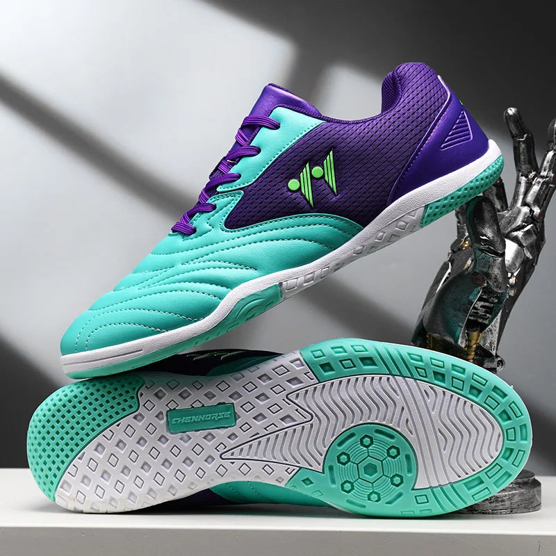 New Men's Football Boots High-top Sneakers Match Soccer Shoes Grass Non-Slip High-quality Futsal Indoor Hot-selling Outdoor