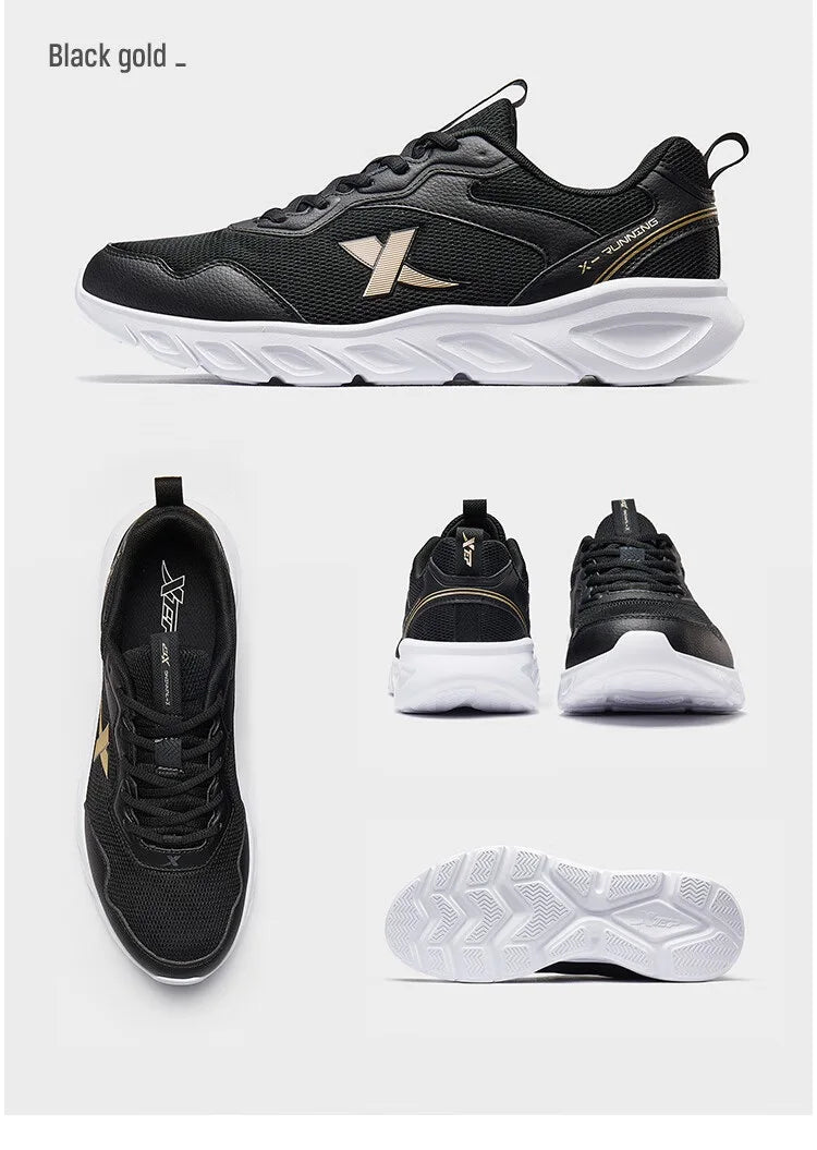 Xtep Running Shoes for Men 2020 Spring, Rebound Comfortable Sports Shoes, Durable, Stable, Breathable Sneakers 880119115036