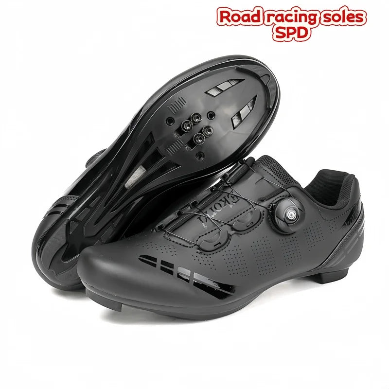 Herren-Mountainbike-Schuhe MTB, atmungsaktiv, rutschfest, hohe Härte, geeignet für Outdoor-Straßenrennen und Mountain-Offroad-Fahrten 37-46