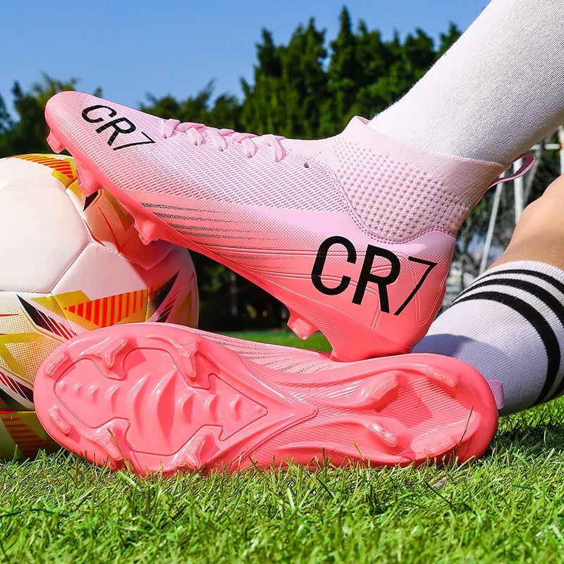 New Men Football Boots Hot Sale Professional Futsal High-Quality Soccer Shoes Cleats Women Unisex Ultralight TF/FG Sneakers