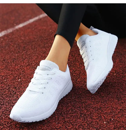 New Arrival Women Flats Footwear Lace-Up Flats Casual Sneakers Women's Soft Zapatos Mujer Plus Size