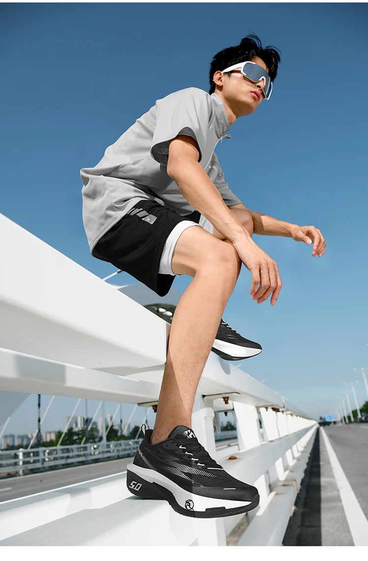 5.0 MIX Carbon Plate Laufschuhe für Herren und Damen, Renn- und Marathon-Sneaker mit stabilem Rebound, stoßdämpfend, für das Training