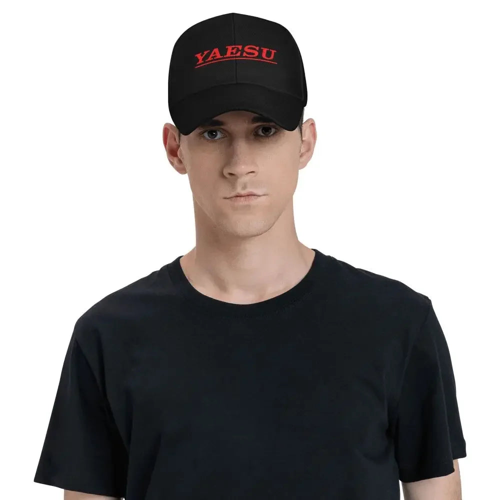 Yaesu 2024 Fashion Baseball Men Polyester Hats Adjustable Hat Universal Casual Cap Truck driver Hat