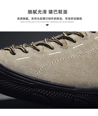 High Quality Trekking Sneakers for Men, Walking Shoes, Low-Cut Men's Hiking Shoes, Outdoor Non-Slip Sports Shoes, Large Size 47