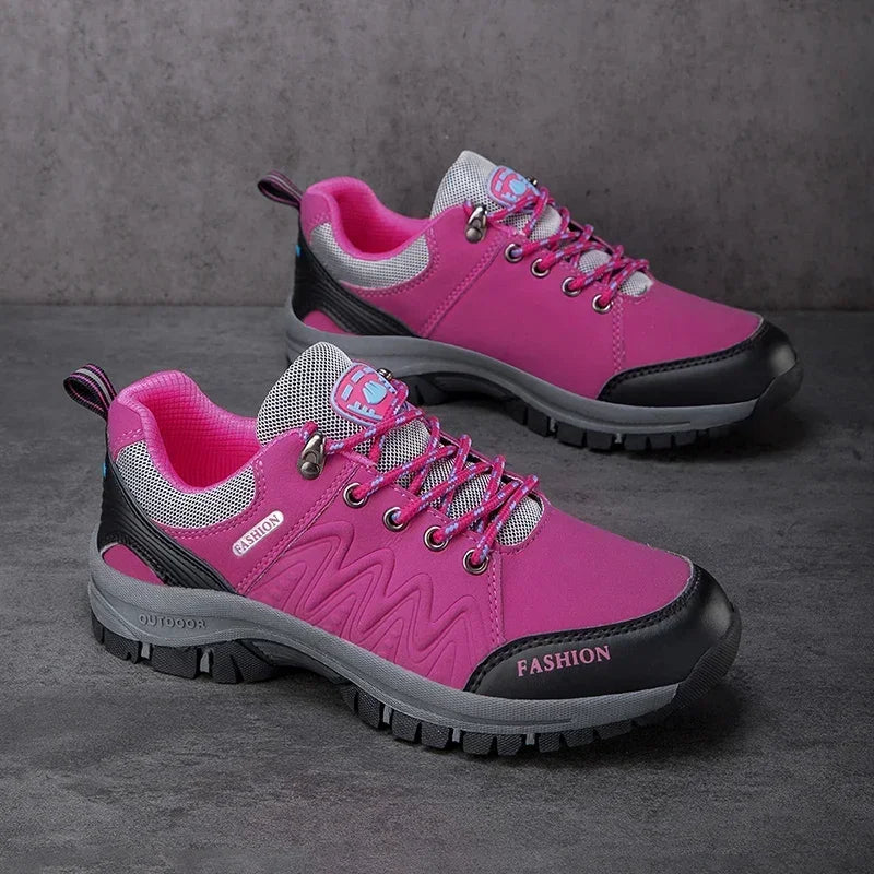 Women’s Hiking Shoes Outdoor Sneakers Non-Slip Walking Shoes Comfortable Footwear Climbing Jogging Boots Sports Shoes for Women