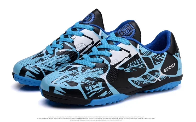 Children Soccer Shoes Sports Society Field Boy Football Shoes Futsal Fast Indoor Sneakers Original Ankle Cleats Football Boots