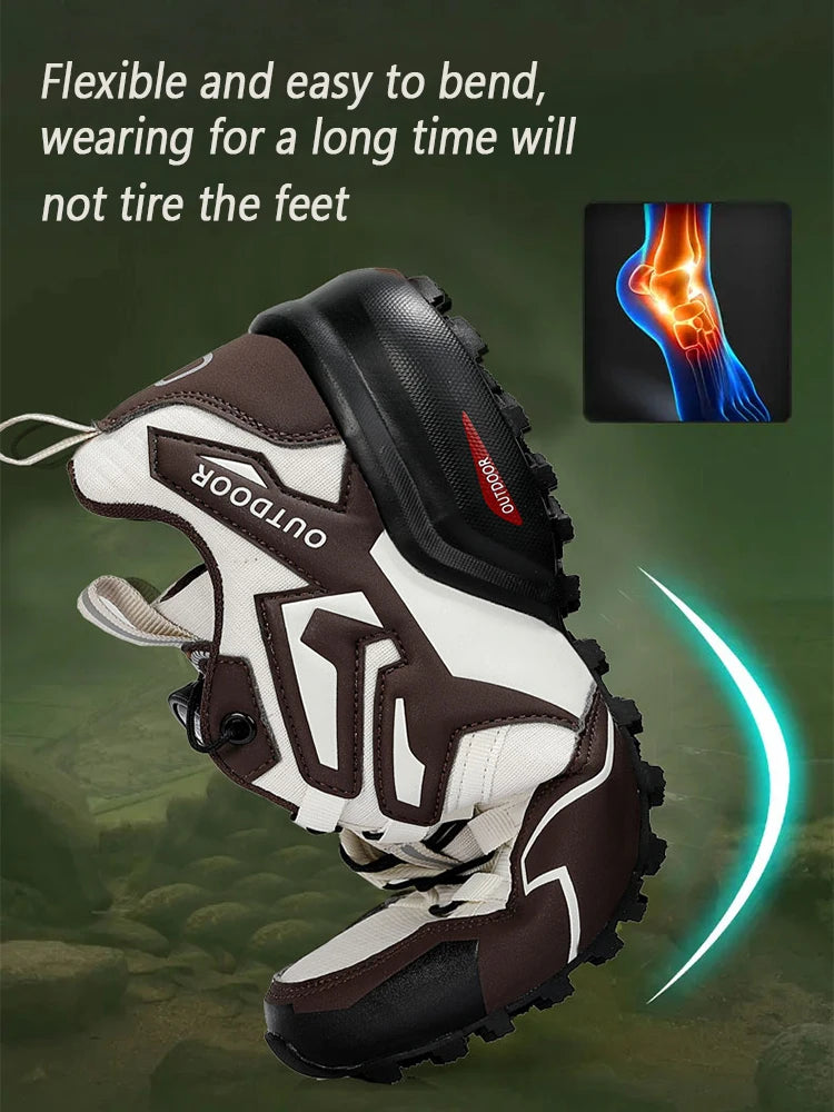 Men's Outdoor Hiking Shoes, Hiking Straps, Outdoor Mountain Biking Shoes, Flat Shoes, Sports Outdoor Jogging Shoes, Breathable
