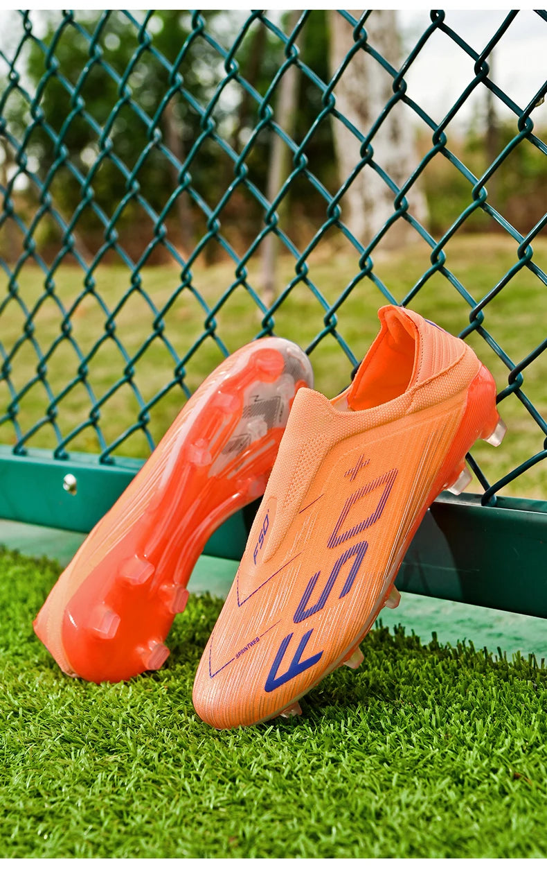 New Men's Soccer Shoes High-Quality Cleats Football Boots Sneakers Hot-Selling Indoor Futsal Non-Slip Match Grass High-Top Outdoor