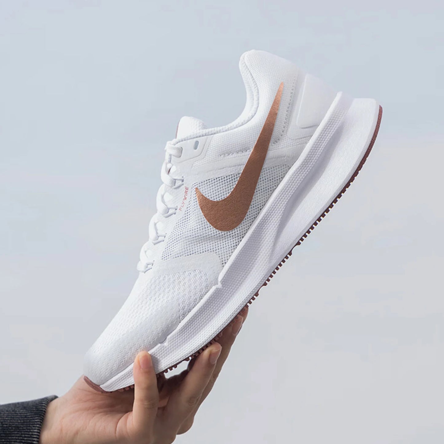 Nike genuíno genuíno W Nike Run Swift 3 Sapatilhas de corrida respiráveis para mulher DR2698-105