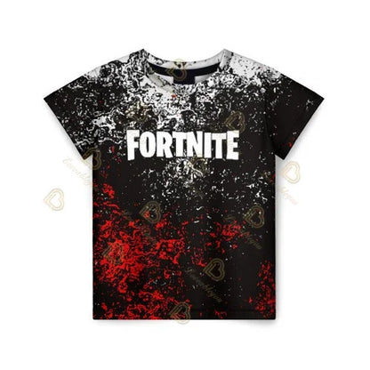 Battle-Royale-T-Shirt Fortnite Victory, T-Shirt für Kinder, Oberteile für Mädchen und Jungen, Harajuku-Shirts, Kinderkleidung 3D, 2025 NEUES DESIGN
