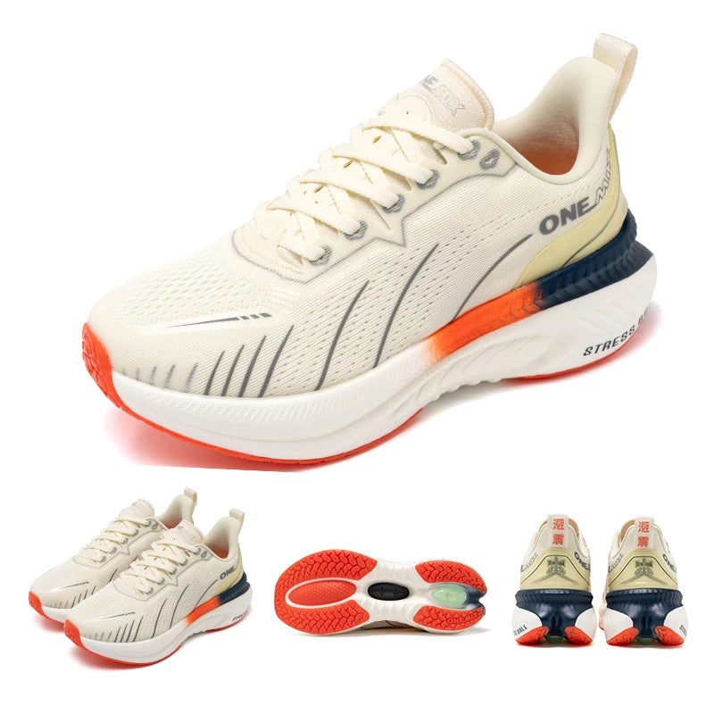 ONEMIX New Cushioned Running Shoes for Women Fall Winter Heavy Runners Lace-Up Women’s Jump Rope Dance Non-Slip Outdoor Sneakers