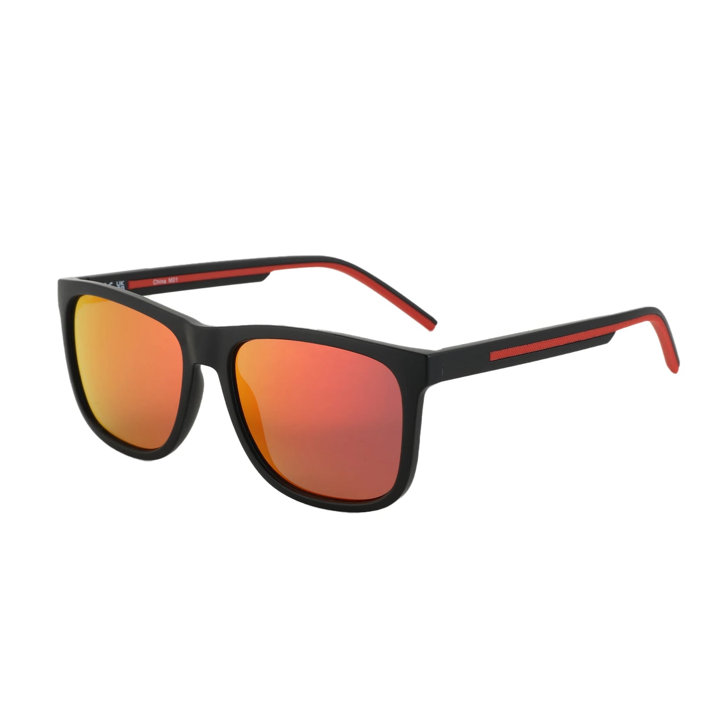 ZENOTTIC Men's Polarized Sunglasses - Lightweight TR90 Frame Square Mens Sunglasses UV400 Protection