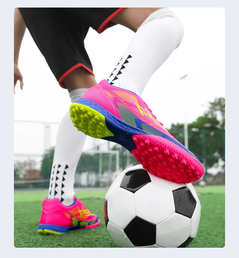 New Men's Soccer Shoes Unisex Sneakers Hot Sale Football Boots Professional High-Quality Futsal Ultralight Women TF/FG Cleats