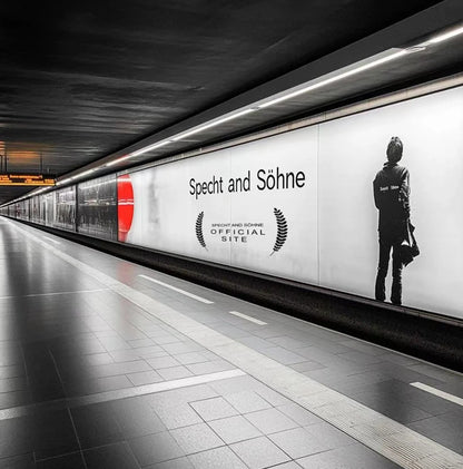 2025 New 34MM Specht & Söhne Quartz Watches Japan VH31 Movt Sapphire Blue Color Ultrathin Stainless Steel Relogio Masculino
